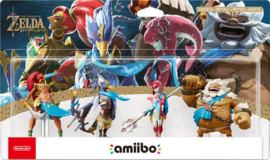 The Legend of Zelda Breath of the Wild Amiibo Set (Four Champions Pack) [Nieuw]
