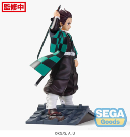 Demon Slayer Figure Tanjiro Kamado Entertainment District Arc Figurizm 22 cm - Sega [Nieuw]