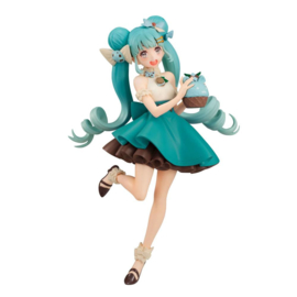 Hatsune Miku Figure Miku Chocolate Mint Sweet Sweets Series  - Furyu [Nieuw]