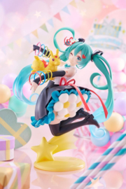 Hatsune Miku Figure Miku x Rody Thank You Ver. AMP+ Reissue 20 cm - Taito [Nieuw]