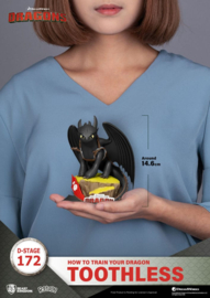How To Train Your Dragon PVC Diorama Toothless D-Stage 15 cm - Beast Kingdom [Pre-Order]