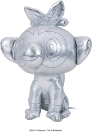 Pokemon 25th Anniversary Knuffel Silver Grookey (20cm) - Boti/Wicked Cool Toys [Nieuw]