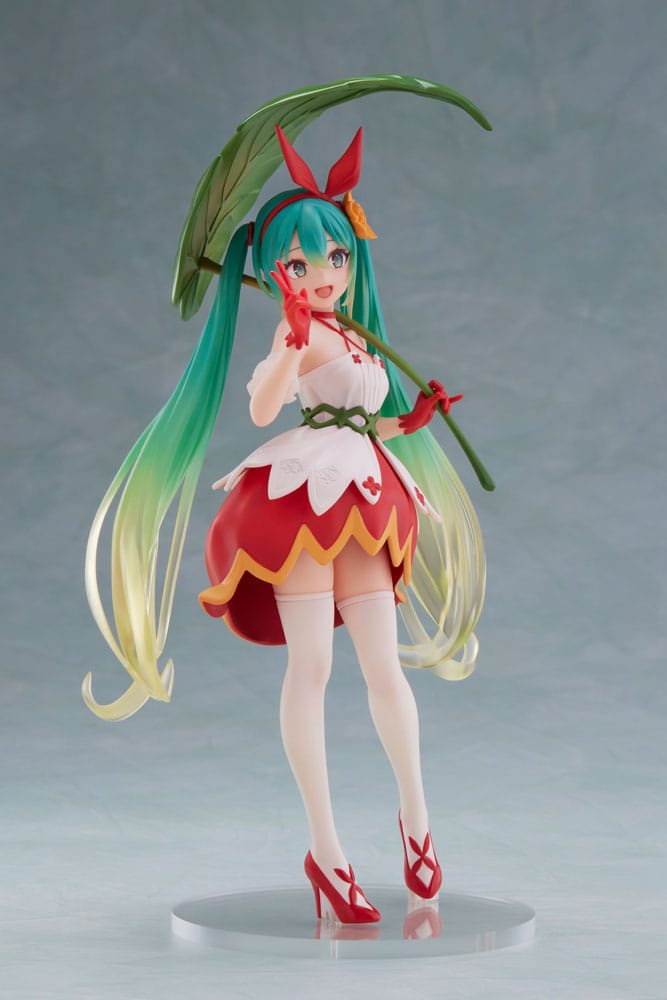 Hatsune Miku PVC Figure Hatsune Miku Wonderland Thumbelina 18 cm - Taito [Nieuw]