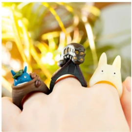 Studio Ghibli My Neighbor Totoro Mystery Ring Totoro (Blind Box) - Benelic [Nieuw]