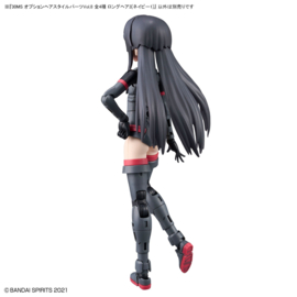 30ms Option Hair Style Parts Vol.8 Navy long hair - Bandai [Nieuw]