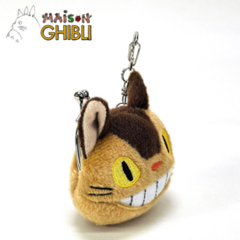 Studio Ghibli My Neighbor Totoro Funwari Mini Plush Coin Purse Cat Bus - Semic [Nieuw]