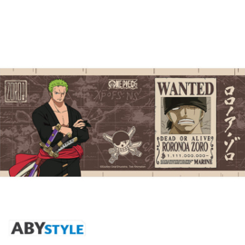 One Piece Mok Zoro Wanted 460 ML - ABYstyle [Nieuw]