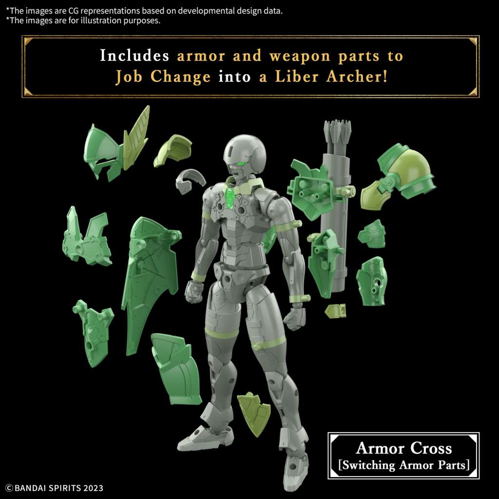 30MF Model Kit Liber Archer - Bandai [Nieuw]