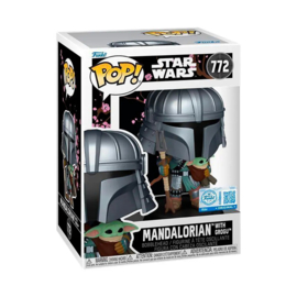 Star Wars The Mandalorian & Grogu Funko Pop Mandalorian & Grogu #772 [Pre-Order]