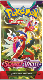 Pokemon TCG - Sword & Shield Scarlet & Violet Booster Pack [Nieuw]