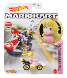 Mario Kart Hot Wheels Diecast Vehicle 1/64 Princess Peach (Standard Kart) 8 cm - Hot Wheels [Nieuw]