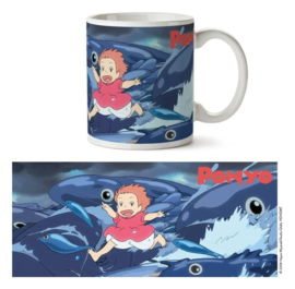 Studio Ghibli Ponyo Mok Ponyo Waves - Semic [Nieuw]