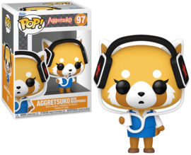 Sanrio Aggretsuko Funko Pop Aggretsuko With Headphones #097 [Nieuw]