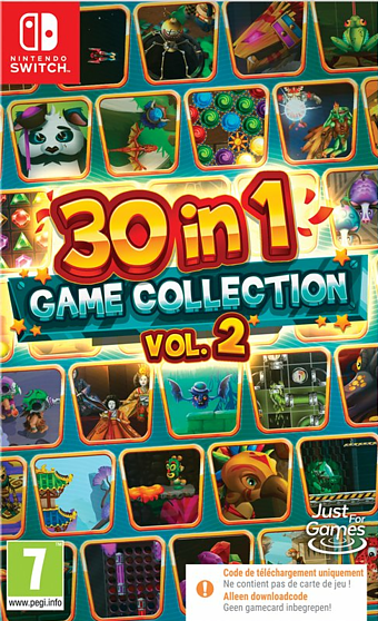 Switch 30 in 1 Game Collection Vol. 2 (Code in a Box) [Nieuw]