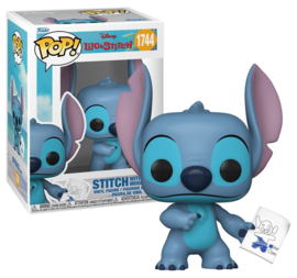 Disney Lilo & Stitch Funko Pop Stitch with Mood Chart #1744 [Nieuw]