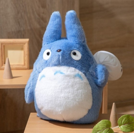 Studio Ghibli My Neighbor Totoro Knuffel Blue Totoro with bag 24 cm - Semic [Nieuw]