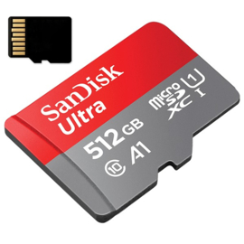 Sandisk Ultra Geheugenkaart 512 GB micro SD ULTRA - Sandisk [Nieuw]
