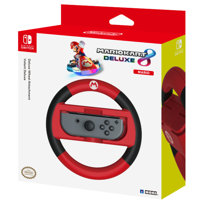Nintendo Switch Stuur Mario Kart 8 Deluxe Racing Wheel (Luigi) - Hori [Nieuw] | Overige | Player2 Geek & Gamestore