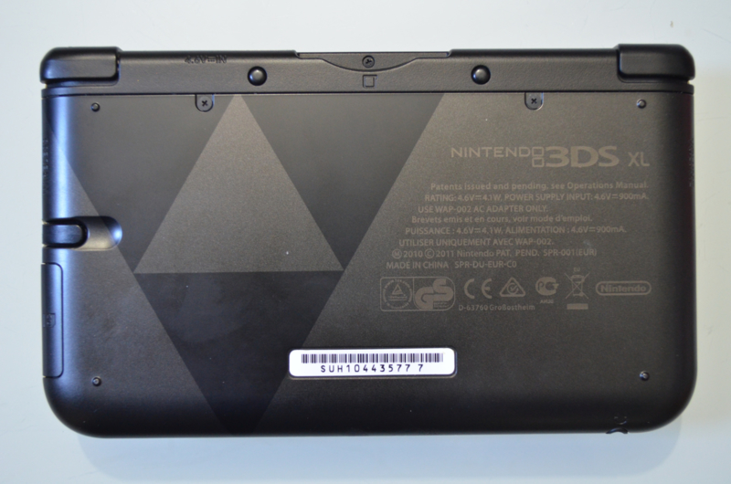 Nintendo 3DS XL Console Zelda Limited Edition Zelda A Link