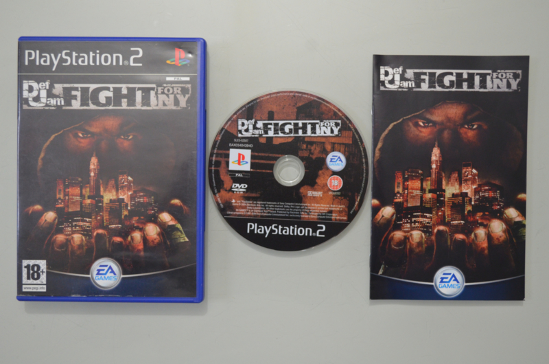 Def jam fight for ny cheap playstation 2