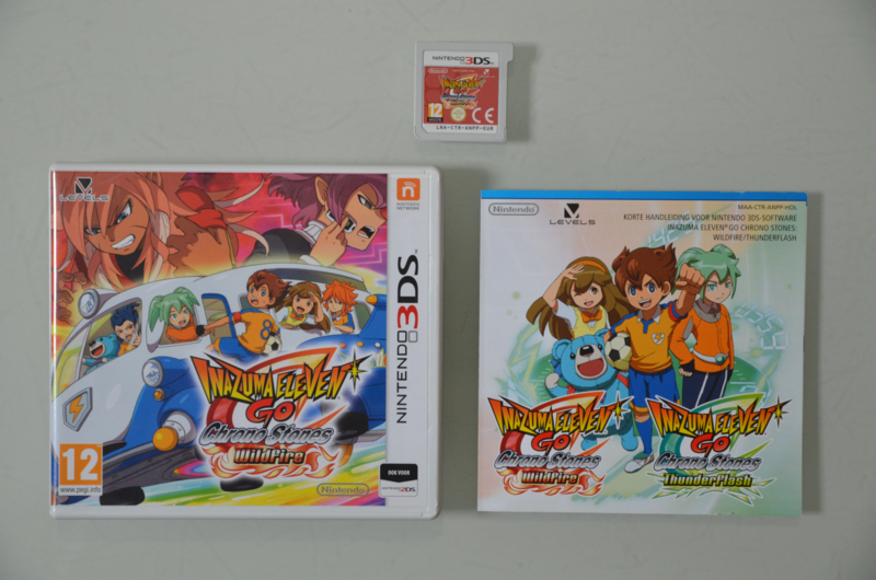 3DS - Inazuma Eleven GO: Chrono Stones: Wildfire / Thunderflash