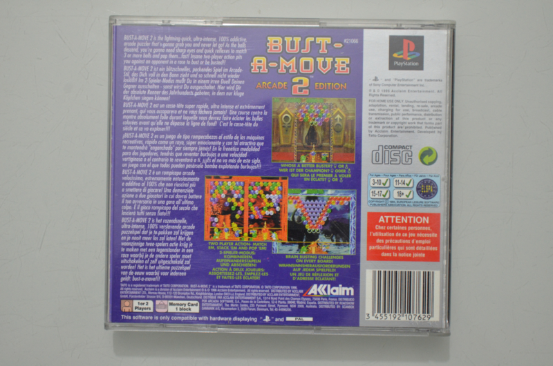 Bust a move 2 cheap ps1