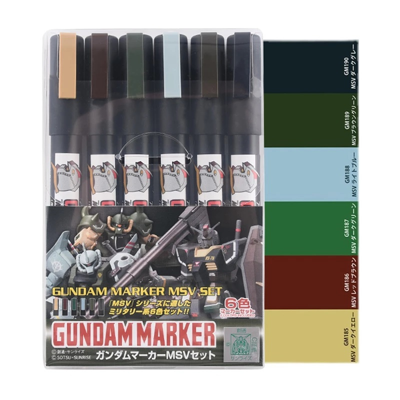 GMS-110 Gundam Marker Ultra Fine Set