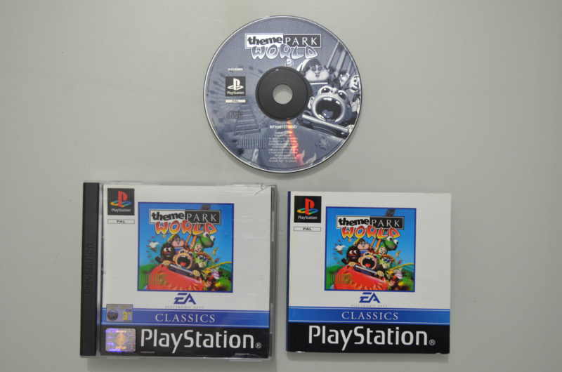 Ps1 Theme Park World EA Classics Playstation 1 Games Player2