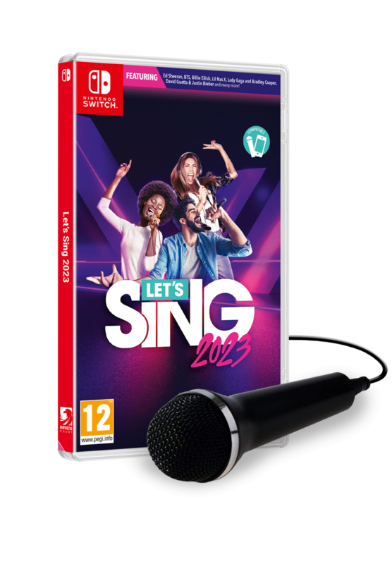 Switch Let's Sing 2023 International Version + 1 Microfoon [Nieuw]