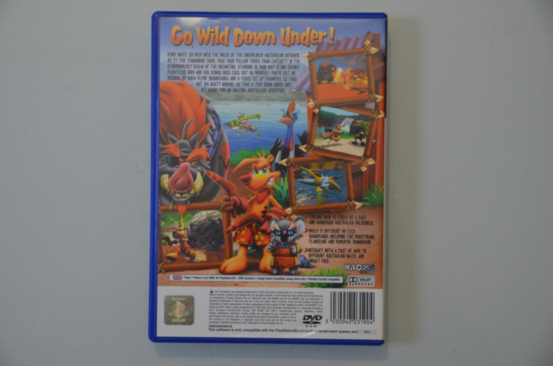 Ty the tasmanian tiger best sale ps2