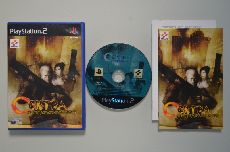 Contra shattered soldier best sale ps2