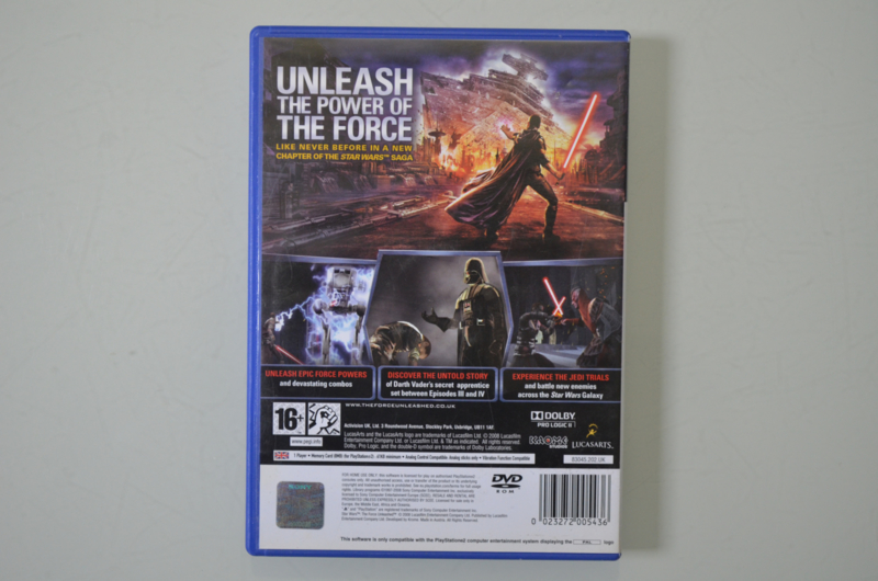 Ps2 star wars the force unleashed 2025