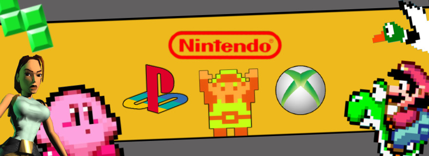 Retro Game Banner