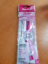 Sewline Duo fine maker + Eraser