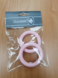 Durable ring open kleur rose