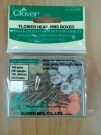 Flower head pins boxed 100 st