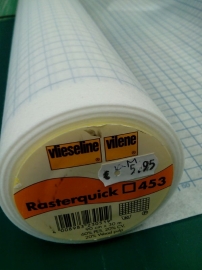 Rasterquick vierkant 0.90 br x 1m lengte.