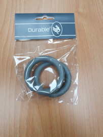 Durable Ring open kleur grijs