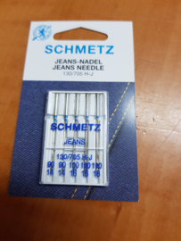 Schmetz Jeans-Naalden 130/705 H-J
