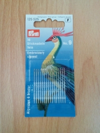 Prym embroidery naalden nr 9