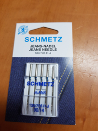Schmetz Jeans-Naalden 130/705 H-J