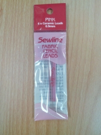 sewline fabric pencil leads pink