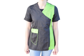 Trimshirt Nala Zwart met Groen  S t/m XL