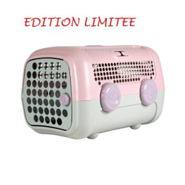 United Pets A.U.T.O. Pet Carrier/Transport Box- Pink- Gratis verzending