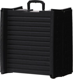 TOPMAST LOOPPLANK-ZWART - 152 X 40 X 14 CM - TOT 50 KG - Gratis Verzending