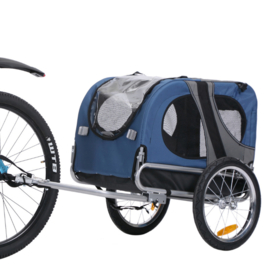 Hondenfietskar Topmast Original Opvouwbaar Blauw Medium- Gratis Verzending