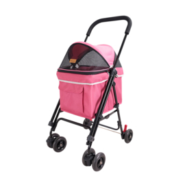 Hondenbuggy Ibiyaya Astro Go Lite Pet Stroller Pink - tot 8 kg - Gratis Verzending/ Verwacht 6-10-2023