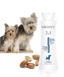 Hondenshampoo Biogance 2 in 1 shampoo- Lange vacht