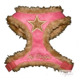 Hip Doggie Hondentuigje Roze XL -Borstomvang 53-76 cm