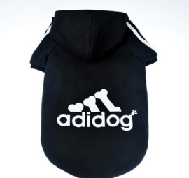 Hondentrui Adidog  Zwart Large- Ruglengte 30 cm - In voorraad